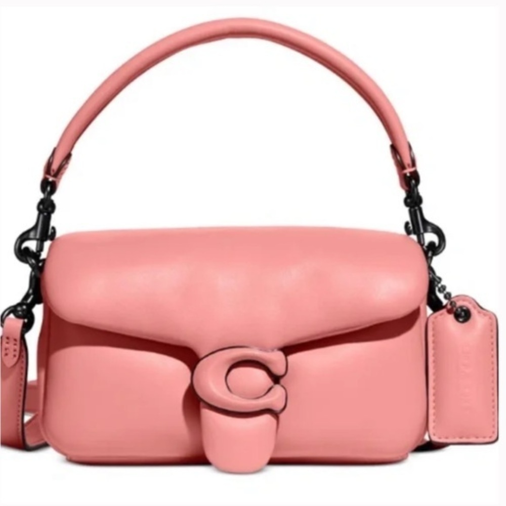 Coach Tabby Shoulder Bag 18 In Pillow Leather Candy Pink NWT